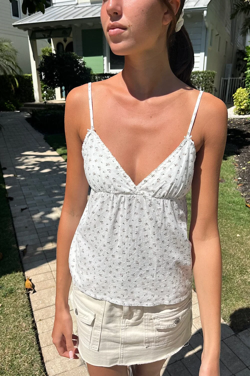 Edith Floral Tank