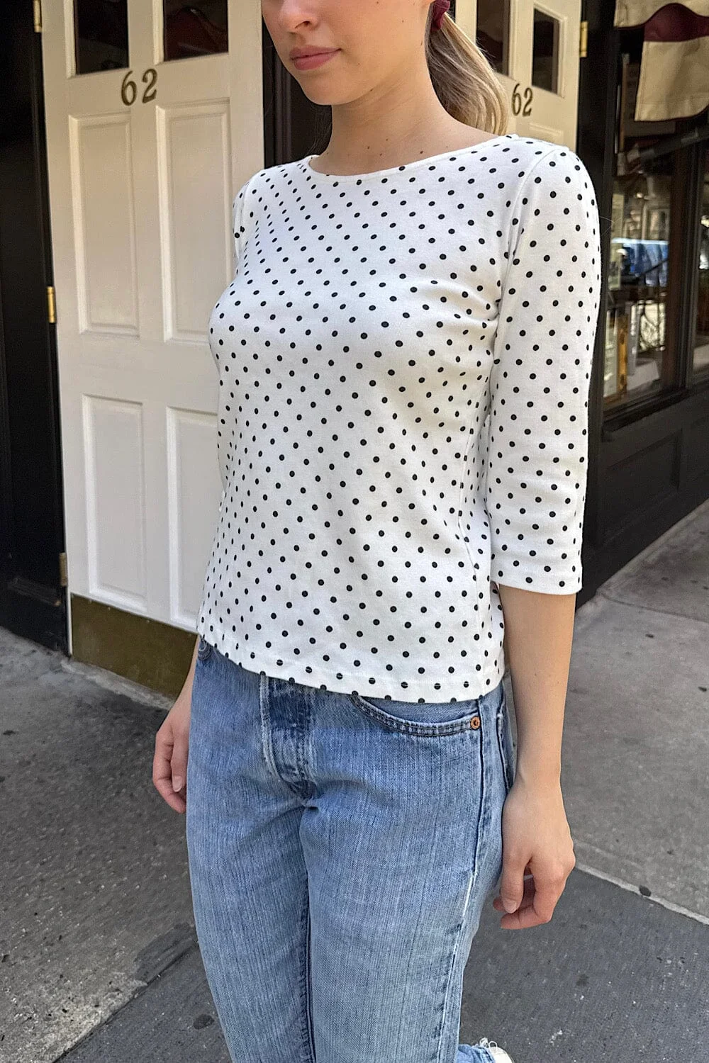 Jennie Polka Dots Top