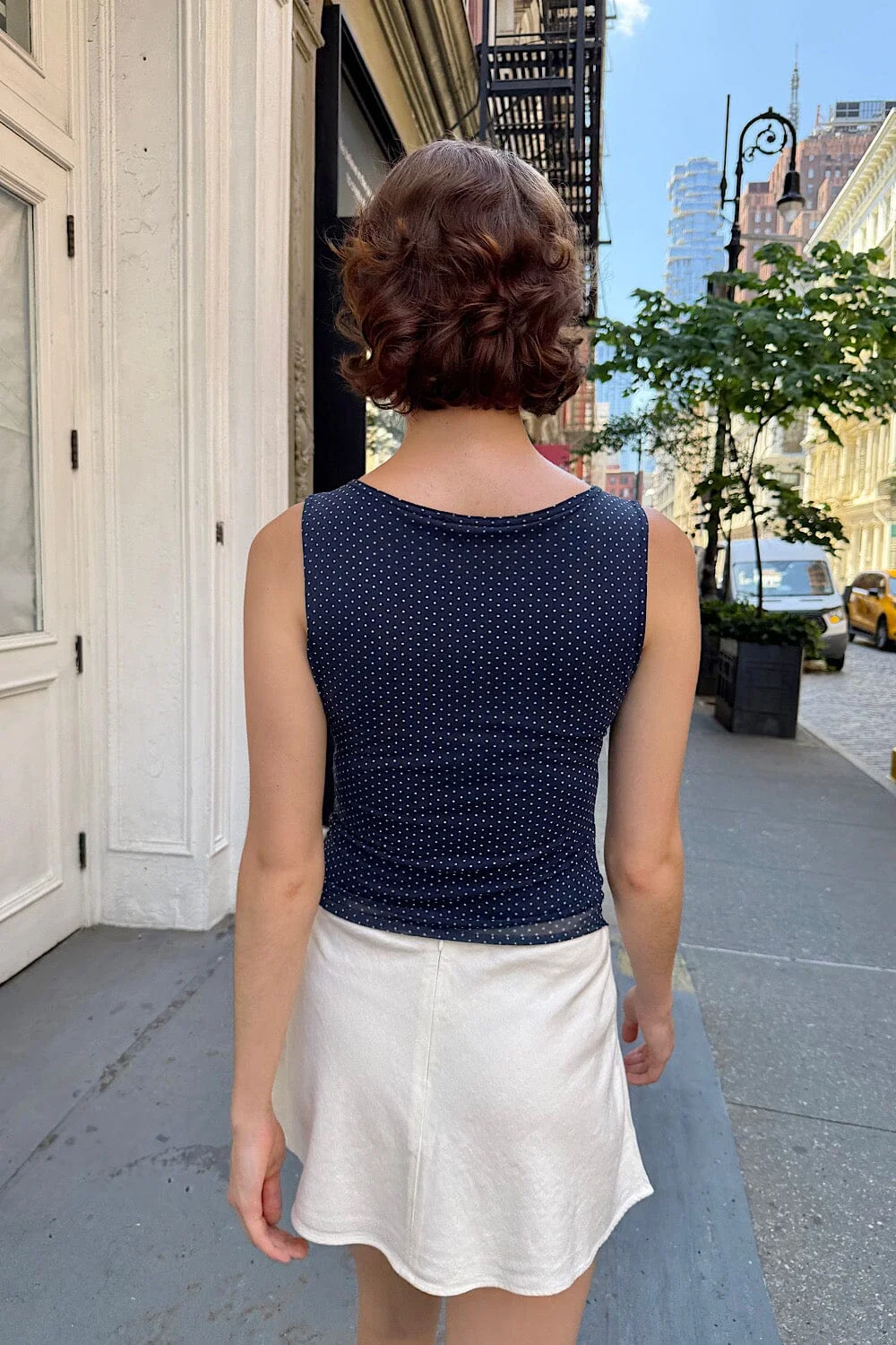Kathleen  Polka Dots Top