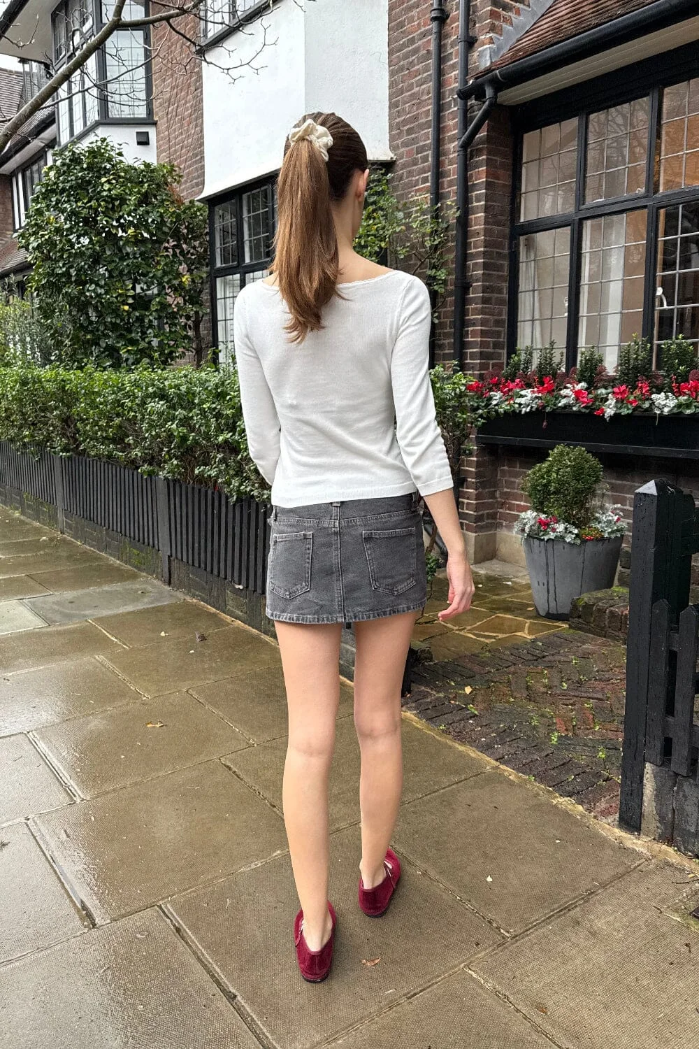 Malia Denim Mini Skirt