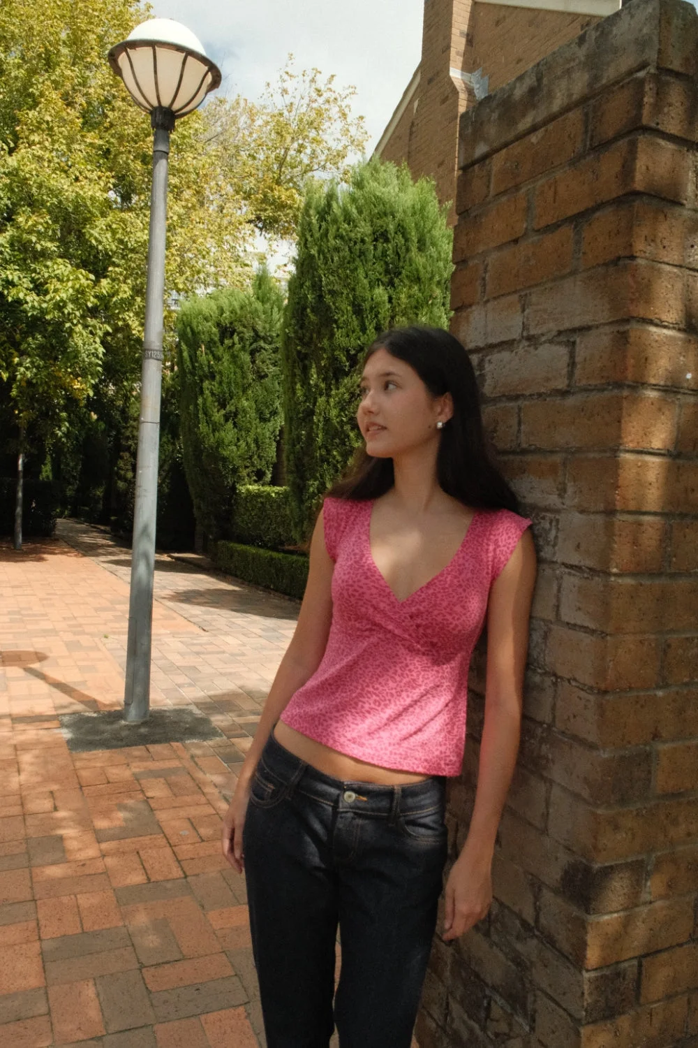 Pink Leopard Tank